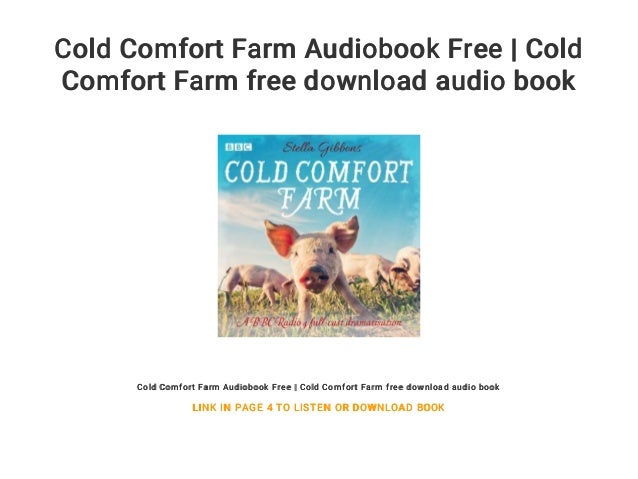 COLD COMFORT FARM STELLA GIBBONS PDF